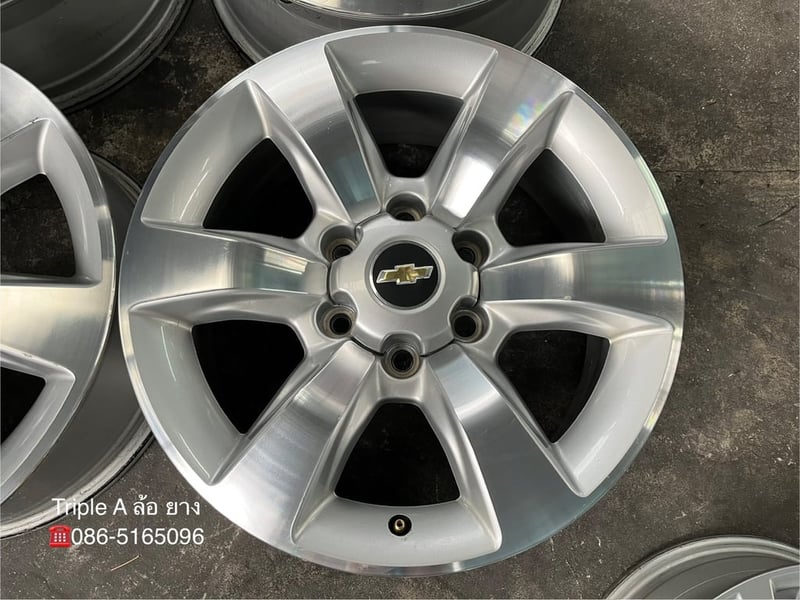 ล้อแม็ก Chevrolet Trailblazer ขอบ 18 สีบอร์นหน้าเงา