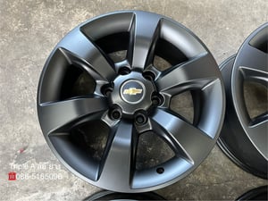 ล้อแม็ก Chevrolet Trailblazer ขอบ 18 สีดำ สวยกริ๊บ