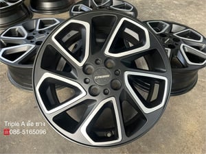 ล้อแม็ก 4รู100 Toyota Yaris Cross ขอบ 16 ดำหน้าเงา สวยกริ๊บ