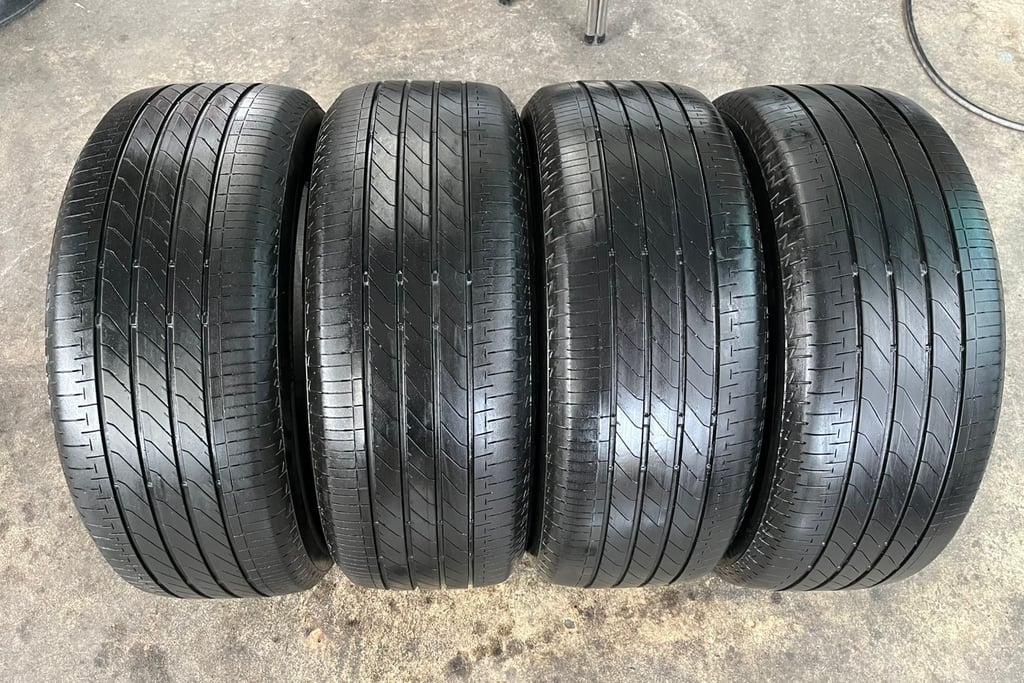 ล้อแม็กป้ายแดง Honda Civic FE รุ่นใหม่ ขอบ 16 พร้อมยาง 215-55-16 Bridgestone ปี 22