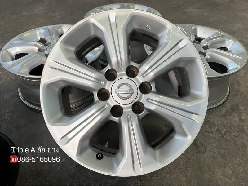 ล้อแม็ก 6รู114 Nissan Navara NP300 ตัวสูง ขอบ 16