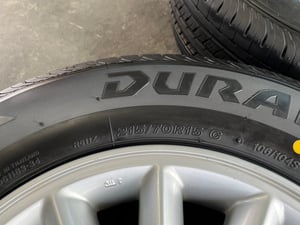 ล้อแม็ก ISUZU D-Max ขอบ 15 พร้อมยางใหม่ 215-70-15 Bridgestone ปี 25
