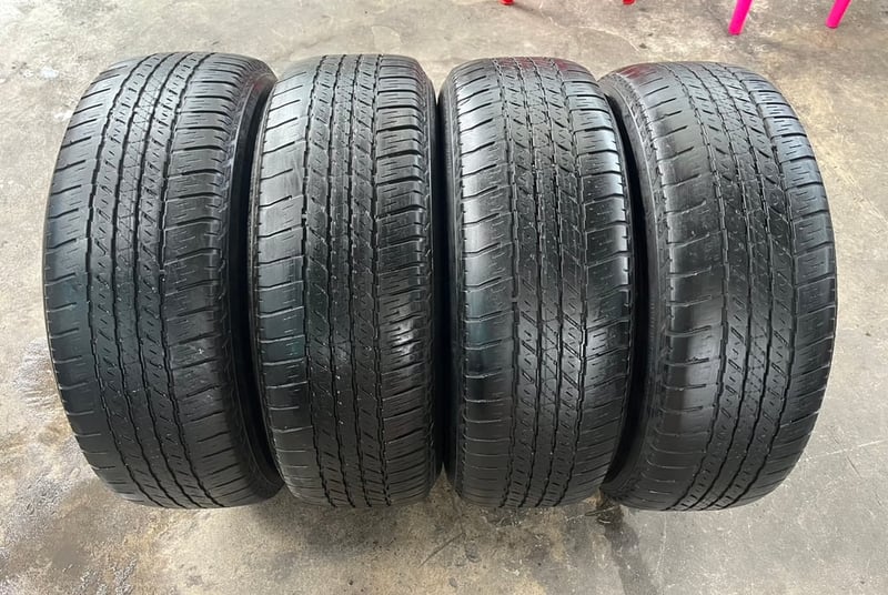ล้อแม็ก ISUZU MU-X ขอบ 17 แถมยาง 265-65-17 Bridgestone ปี 21