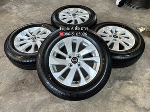 ล้อแม็กพร้อมยางป้ายแดง Nissan Almera รุ่นใหม่ล่าสุด ขอบ 15 สวยกริ๊บ