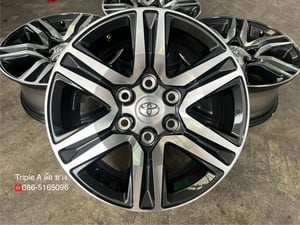 ล้อแม็กป้ายแดง Toyota Fortuner Leader S รุ่นใหม่ ขอบ 17 เทาหน้าเงา ใหม่กริ๊บ ล้อแม็กป้ายแดง Toyota Fortuner Leader S รุ่นใหม่ ขอบ 17 เทาหน้าเงา ใหม่กริ๊บ