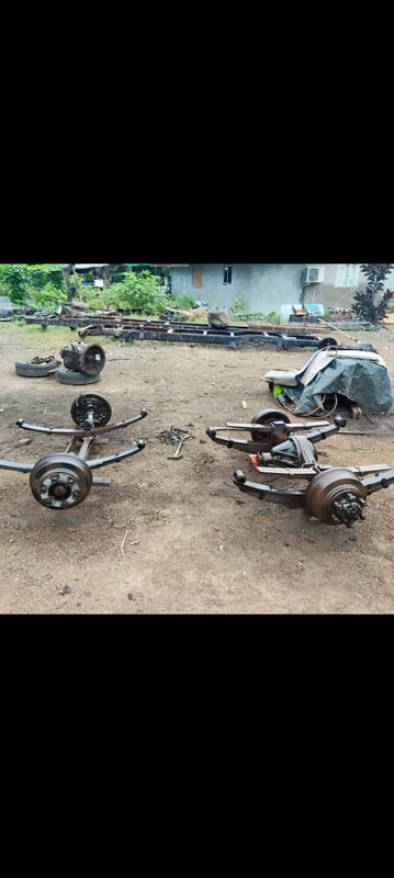 เพลาลอยtoyota ไดน่าครบชุด 