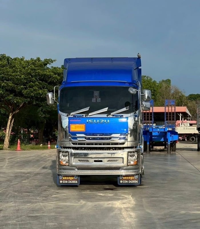 ISUZU GXZ 360แรงม้า รถบรรทุก หัวลาก 12ล้อ หัวลาก เฉพาะหัว ปี2024  สวยมากๆ
