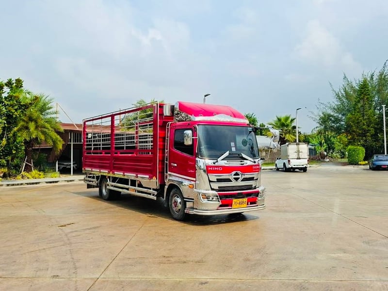 Hino FC 210แรง ปี65 คอกยาว6.6เมตร สวย พร้อมใช้
