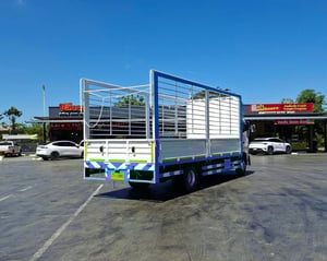 Hino FC9J 175แรง ปี67 คอกสูง ยาว6.55เมตร รถสวย ไมล์น้อย