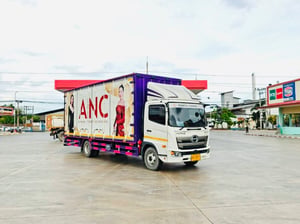 Hino FC9J 210แรง ปี67 ตู้แห้ง10บาน ยาว7.12เมตร