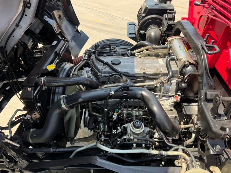 ISUZU FRR210 ปี66 ดั้มพ์ ติดเครน 3ตัน 3ปลอก