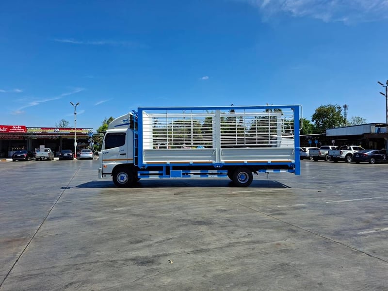 Hino FC9J 175แรง ปี67 คอกสูง ยาว6.55เมตร รถสวย ไมล์น้อย