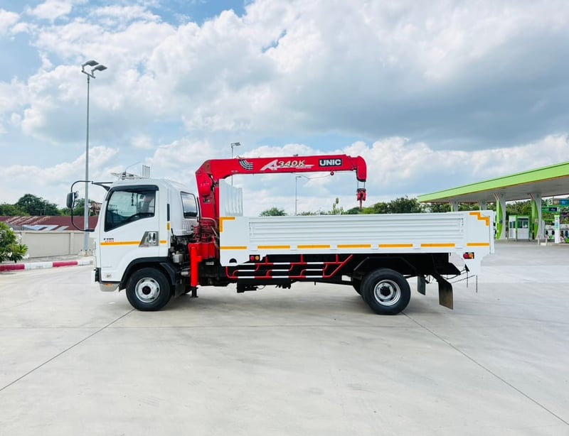 ISUZU FRR210 ดั้มพ์ติดเครน ปี66 กระบะเหล็ก ยาว4.5เมตร เครน 3ตัน 3ปลอก ISUZU FRR210 ดั้มพ์ติดเครน ปี66 กระบะเหล็ก ยาว4.5เมตร เครน 3ตัน 3ปลอก