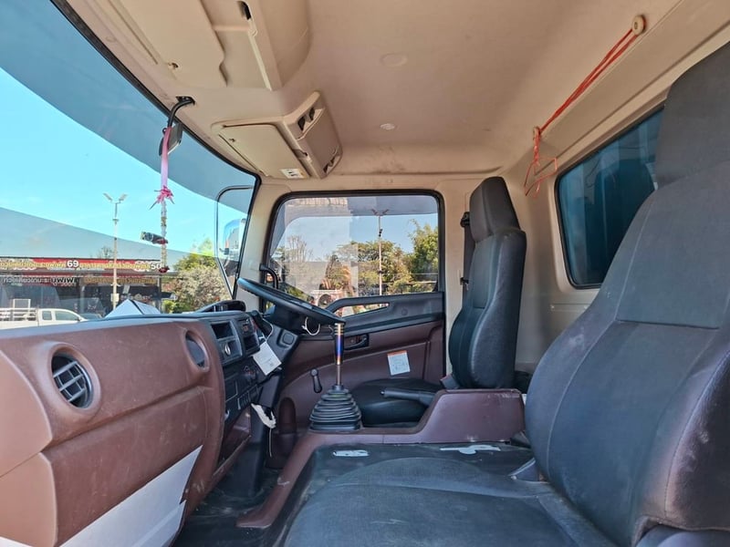 Hino FC9J 175แรง ปี67 คอกสูง ยาว6.55เมตร รถสวย ไมล์น้อย