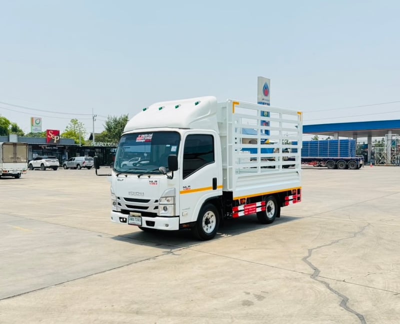 ISUZU NLR130 ปี66 กระบะคอก ยาว3.2เมตร ไมล์น้อย