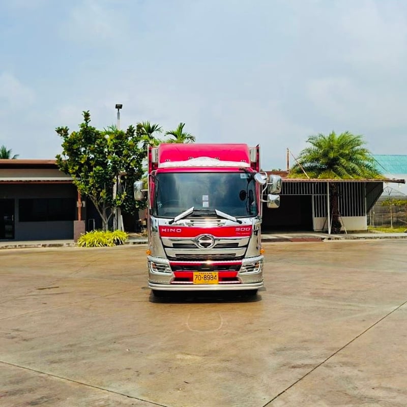 Hino FC 210แรง ปี65 คอกยาว6.6เมตร สวย พร้อมใช้