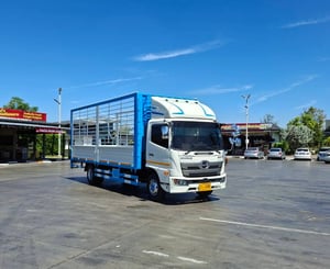 Hino FC9J 175แรง ปี67 คอกสูง ยาว6.55เมตร รถสวย ไมล์น้อย