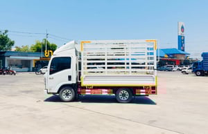 ISUZU NLR130 ปี66 กระบะคอก ยาว3.2เมตร ไมล์น้อย