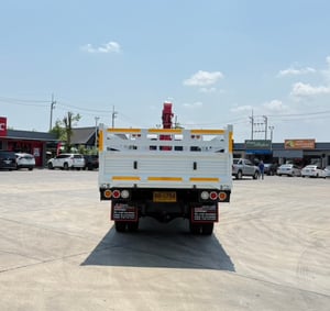ISUZU FRR210 ปี66 ดั้มพ์ ติดเครน 3ตัน 3ปลอก