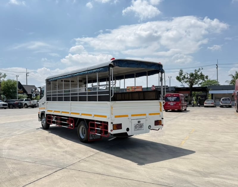 HINO NEW FC9J 175 เเรง กระบะบรรทุกมีหลังคารับส่งพนักงาน 5.60 เมตร HINO NEW FC9J 175 เเรง กระบะบรรทุกมีหลังคารับส่งพนักงาน 5.60 เมตร