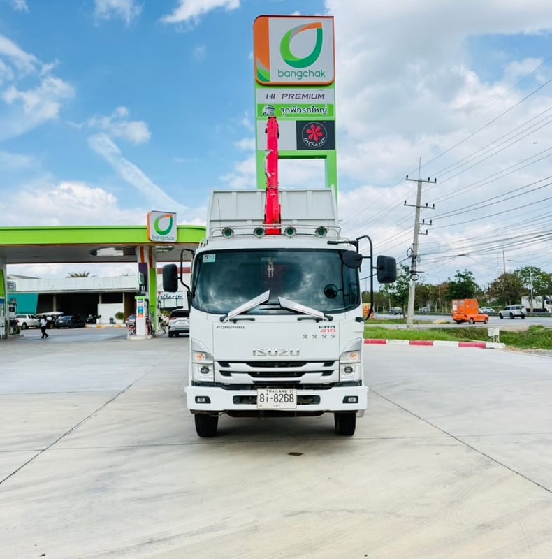 ISUZU FRR210 ดั้มพ์ติดเครน ปี66 กระบะเหล็ก ยาว4.5เมตร เครน 3ตัน 3ปลอก ISUZU FRR210 ดั้มพ์ติดเครน ปี66 กระบะเหล็ก ยาว4.5เมตร เครน 3ตัน 3ปลอก