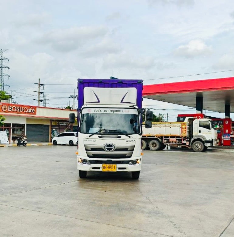 Hino FC9J 210แรง ปี67 ตู้แห้ง10บาน ยาว7.12เมตร