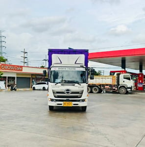 Hino FC9J 210แรง ปี67 ตู้แห้ง10บาน ยาว7.12เมตร
