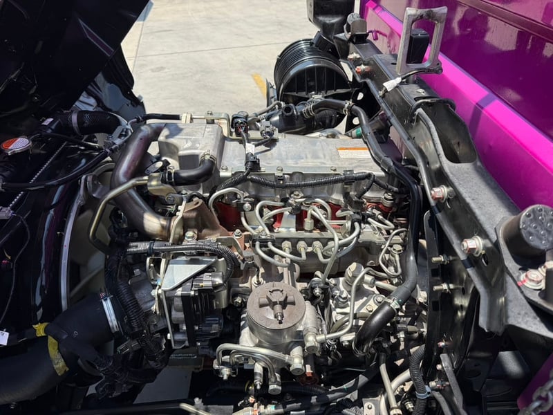 Hino FC9J 210แรง ปี67 คอกเปิดรอบด้าน ยาว6.6เมตร ไมล์น้อยมาก