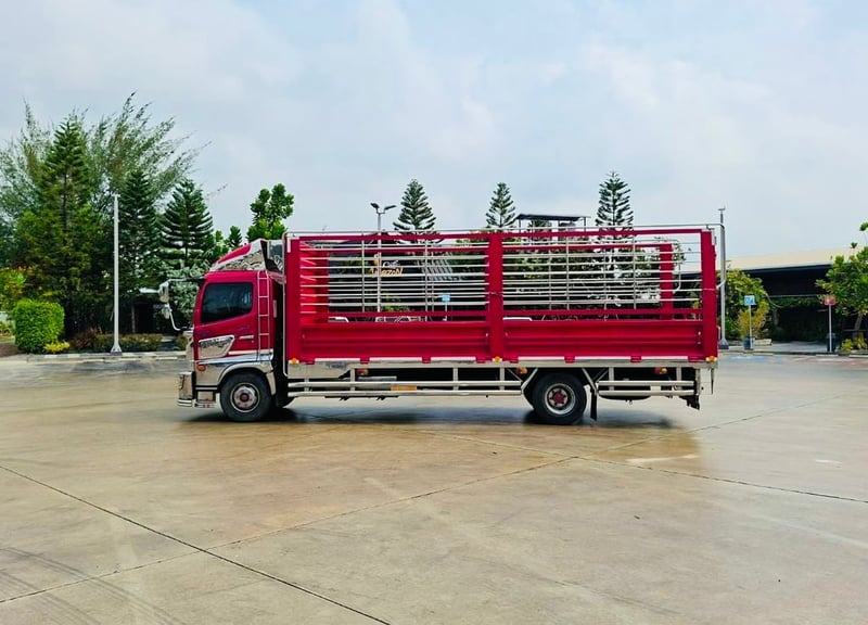 Hino FC 210แรง ปี65 คอกยาว6.6เมตร สวย พร้อมใช้