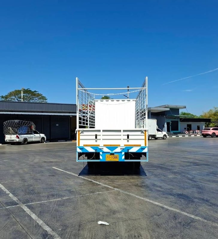 Hino FC9J 175แรง ปี67 คอกสูง ยาว6.55เมตร รถสวย ไมล์น้อย