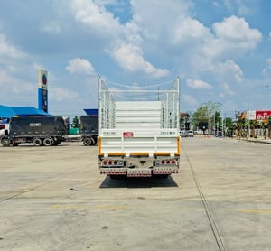 HinoFC9J 175แรง ปี66 กระบะเหล็ก คอกเปิดได้รอบ ยาวใน 6.55เมตร