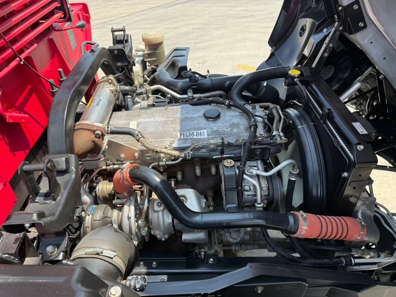 ISUZU FRR210 ปี66 ดั้มพ์ ติดเครน 3ตัน 3ปลอก