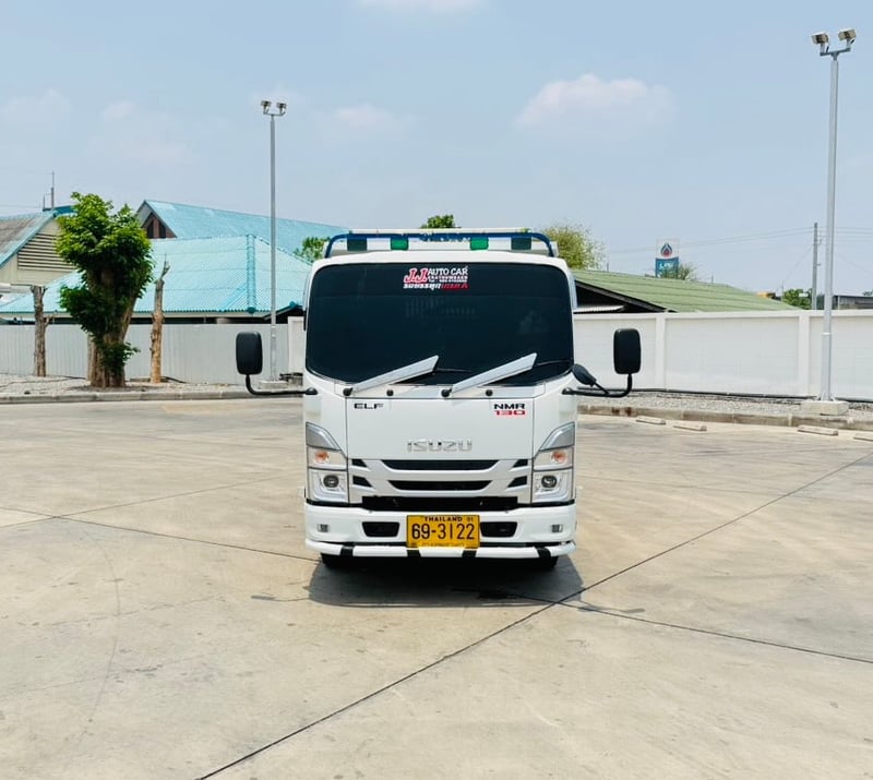 ISUZU NMR 130 MT ปี66 ดั้มพ์ 3 คิว 3 เมตร ยางใหม่6เส้น