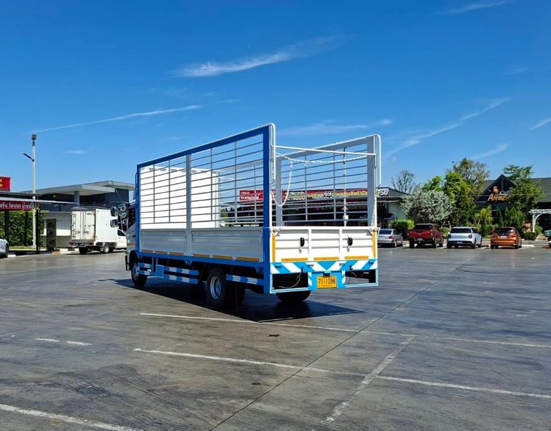 Hino FC9J 175แรง ปี67 คอกสูง ยาว6.55เมตร รถสวย ไมล์น้อย