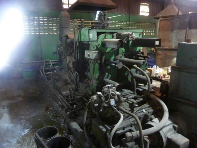 เครื่องฉีดหล่อแบบอะลูมิเนียม Clamping Force 250 ตัน
