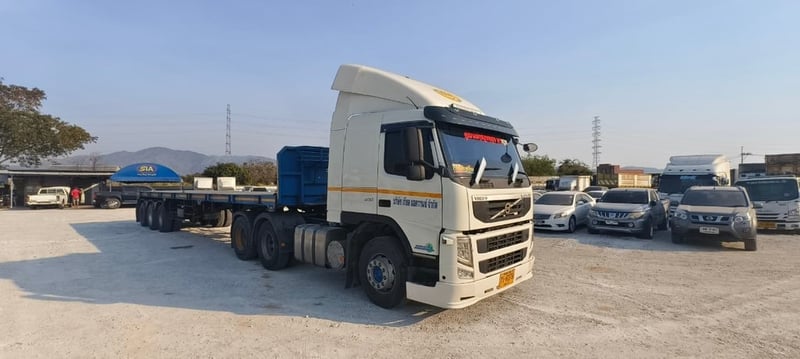 VOLVO FM13 400แรงม้า หัวลาก 10 ล้อ และลูกพ่วง ปี2009