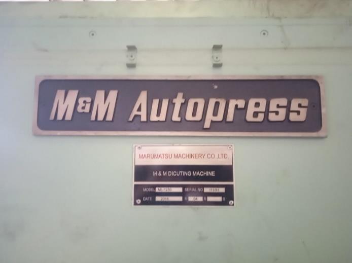 เครื่องปั้มออโต้ M&M Auto press ML-1250 เครื่องปั้มออโต้ M&M Auto press ML-1250