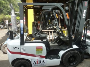 รถยกฟอร์คลิฟท์ TCM FG25T3 ปี 2020 สีสวย สภาพดี