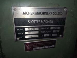 TAICHEN TC-2400 เครื่องเซาะร่อง TAICHEN TC-2400 เครื่องเซาะร่อง