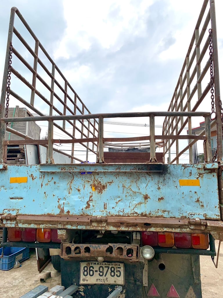 ขายรถ 6 ล้อ hino 117แรงม้า
