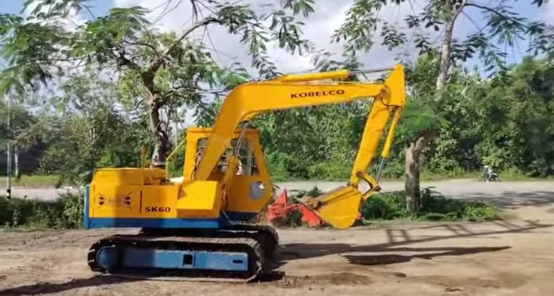 ขายรถแม็คโคร KOBELCO SK 60