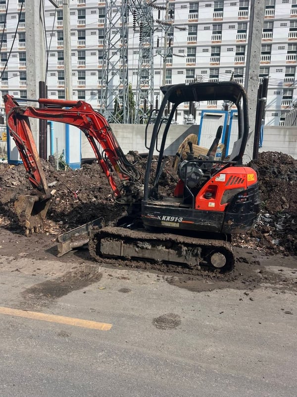 ขายรถขุดคูโบต้า KX91-3 