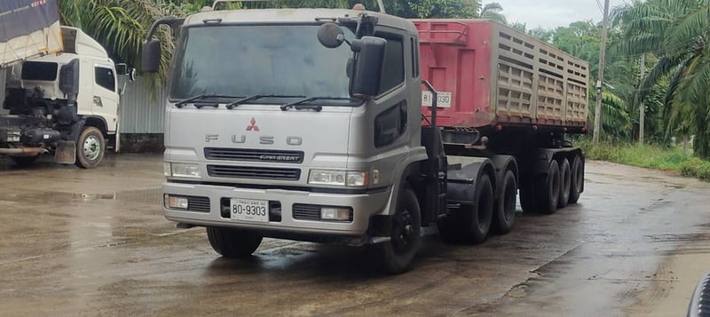 ขายรถหัวลากมิตซู 270แรงม้าพร้อมหางเซมิ
