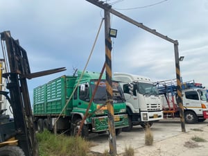 ขายพ่วงแม่ลูกดั้ม isuzu 270