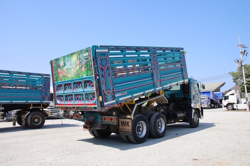 HINO FM 344แรงม้า รถบรรทุก 10ล้อ พ่วงแม่ลูก ปี2024 เลขไมล์ 176,300 กม. HINO FM 344แรงม้า รถบรรทุก 10ล้อ พ่วงแม่ลูก ปี2024 เลขไมล์ 176,300 กม.