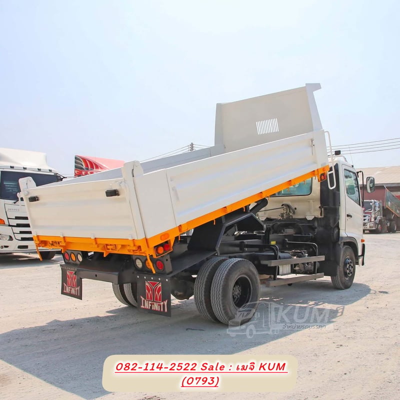 HINO FC 175แรงม้า รถบรรทุก 6ล้อ ดั้มพ์ ปี2022 เลขไมล์น้อยกว่า 50,000 กม. HINO FC 175แรงม้า รถบรรทุก 6ล้อ ดั้มพ์ ปี2022 เลขไมล์น้อยกว่า 50,000 กม.