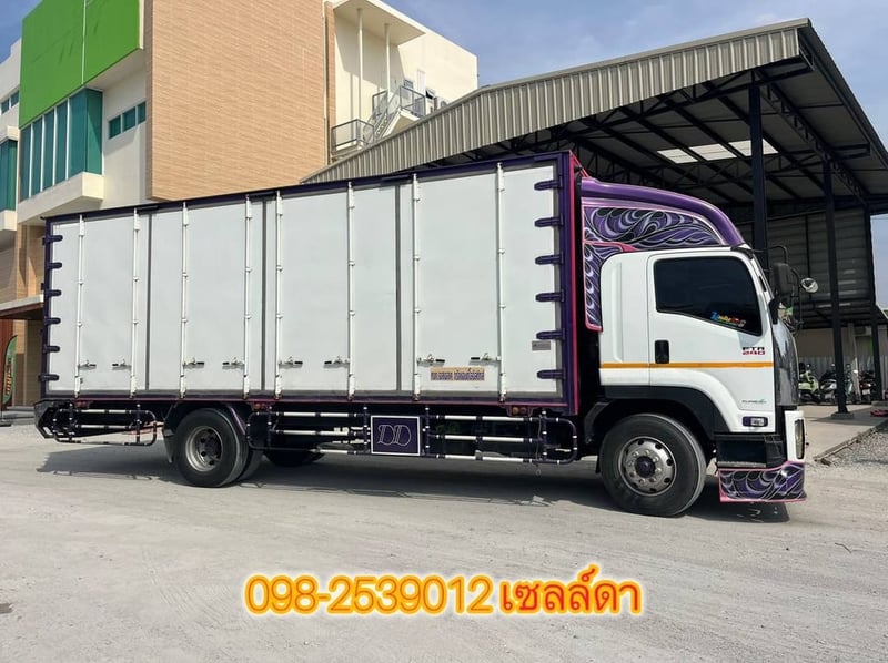  👉 หกล้อตู้สิบบาน ISUZU FTR 240 แรง ปี 2554 (8574)