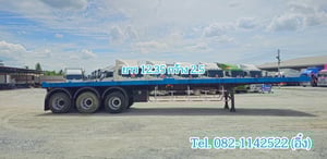 หางพื้นเรียบ  สามเพลา อู่ WAFA  ปี 2565 (8655)