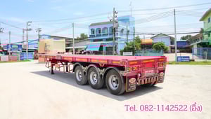 หางพื้นเรียบ สามเพลา อู่ เดอะซัน ปี 2565 (0376) หางพื้นเรียบ สามเพลา อู่ เดอะซัน ปี 2565 (0376)