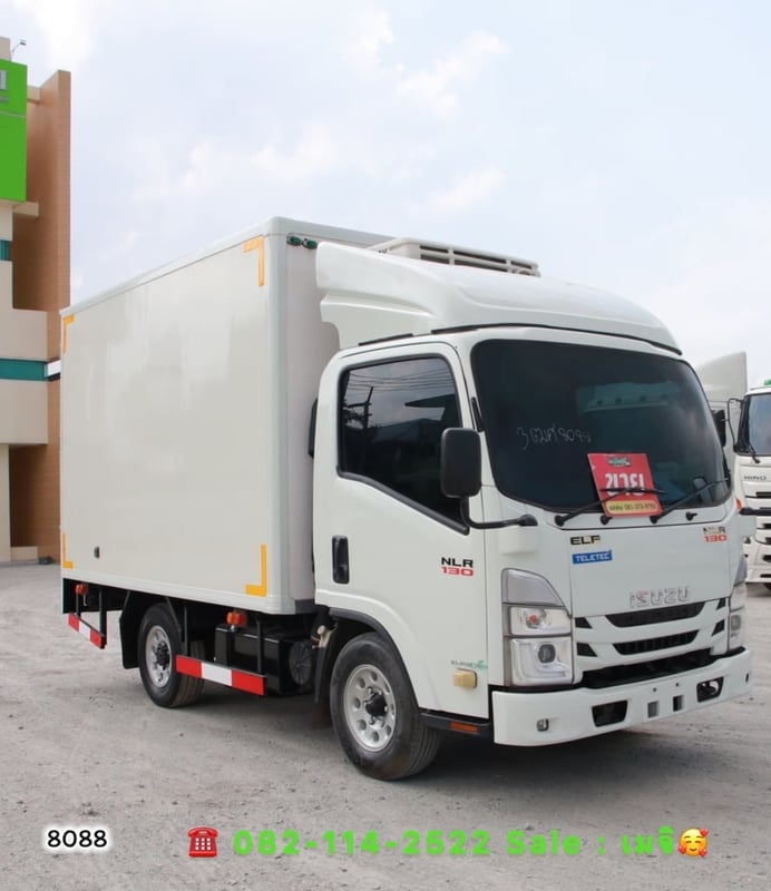 ISUZU NLR 130แรงม้า รถบรรทุก 4ล้อ ตู้เย็น ปี2023